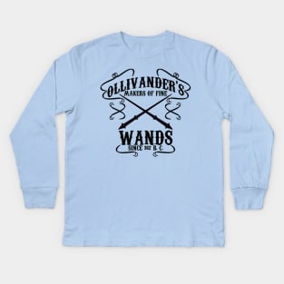 Ollivanders Wands Kids Long Sleeve T-Shirt